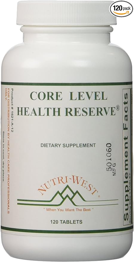 Nutri-West , Core Level Health Reserve - 120 Tablets