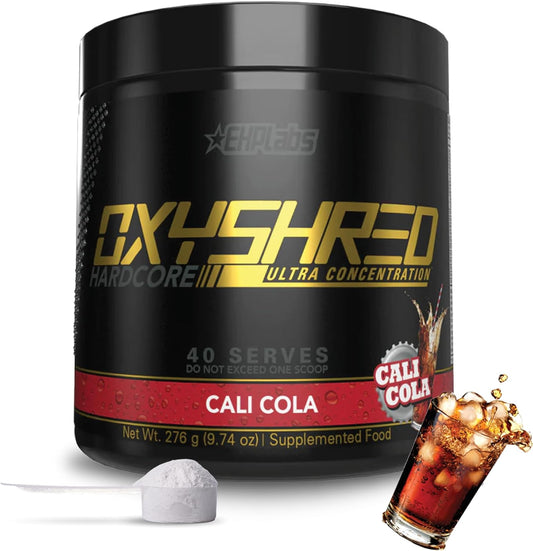 EHP Labs OxyShred Hardcore Super Dosed Pre Workout Powder