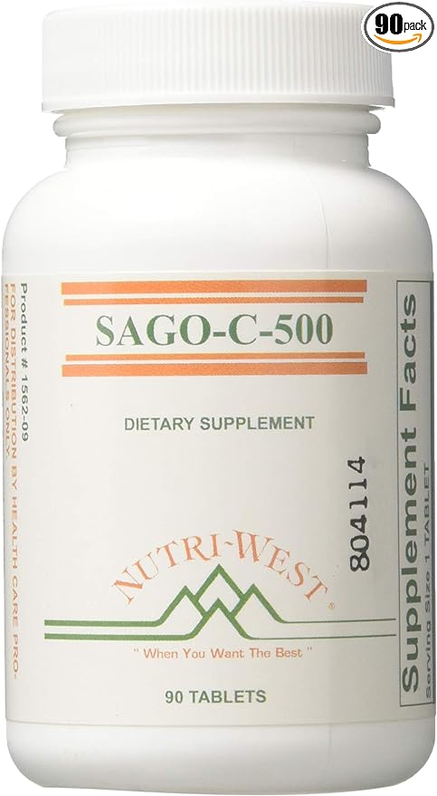 Nutri-West - Sago-C-500 90 Tablets